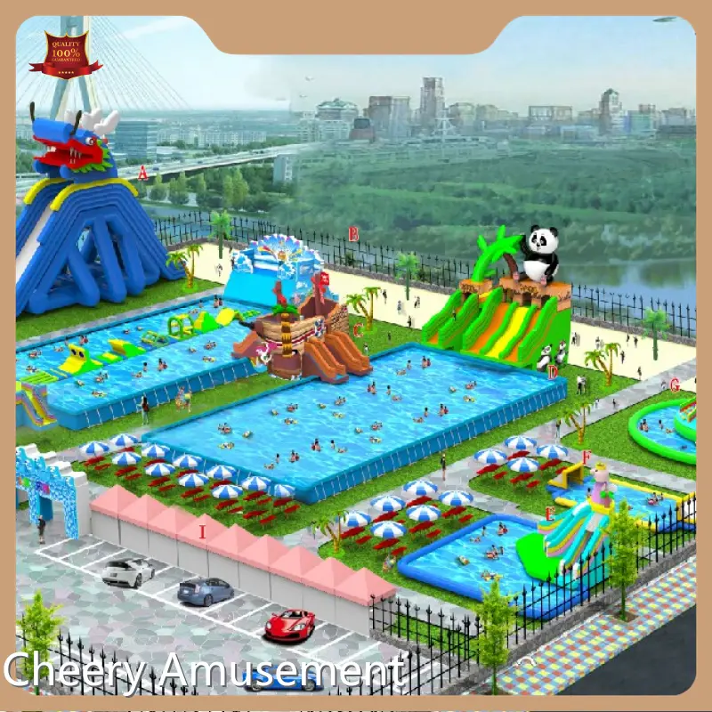 Low-costplastic Outdoor Playground Equipment for Park 1