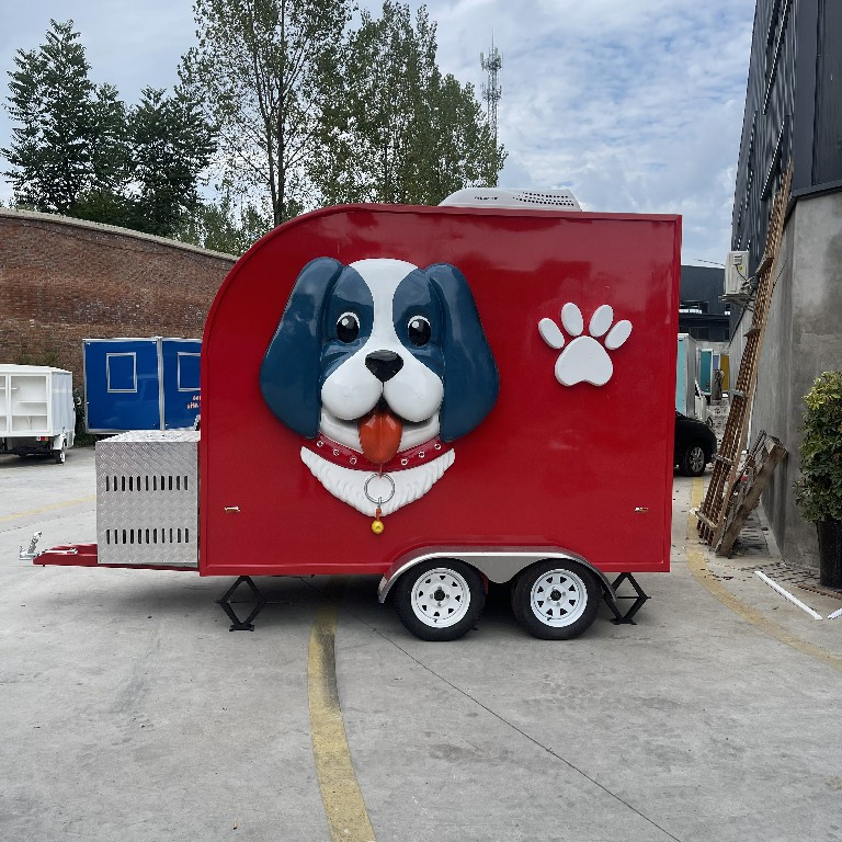 Mobile Pet Dog Grooming Washing Trailers Vans Customizable 3