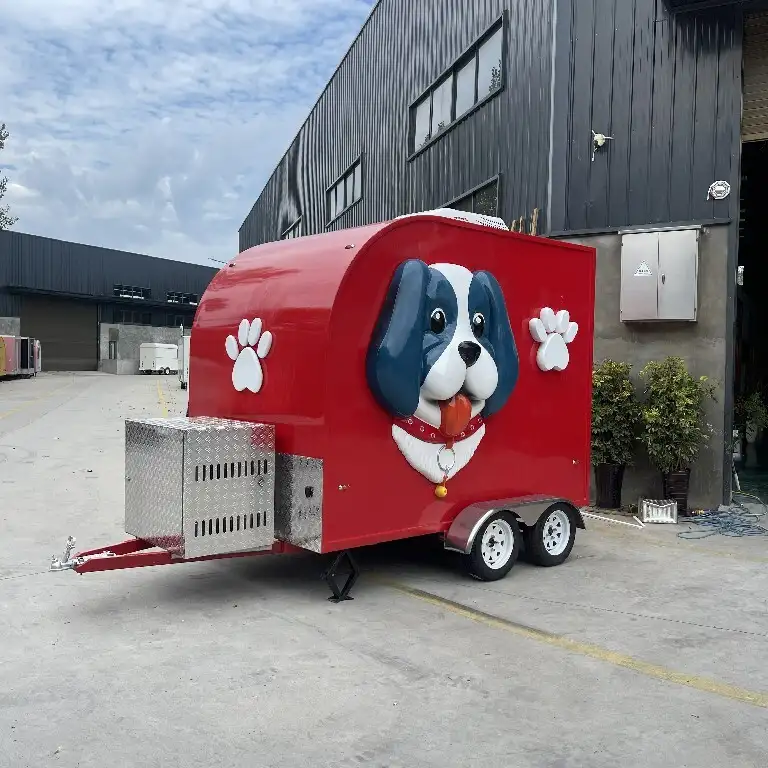 Mobile Pet Dog Grooming Washing Trailers Vans Customizable 1