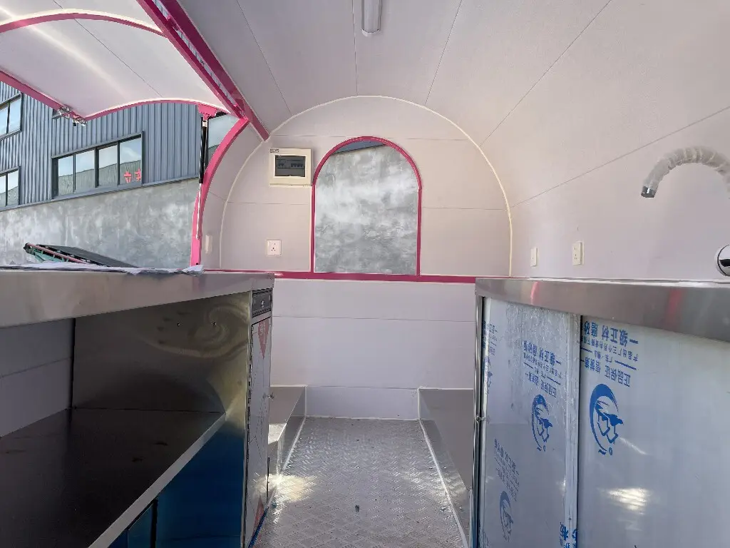 Catering Food Van Shipping by Sea Trailerseries 5