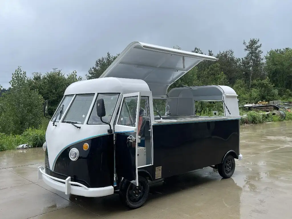 Camión de comida VW Bus móvil para venta minorista & promocional 1