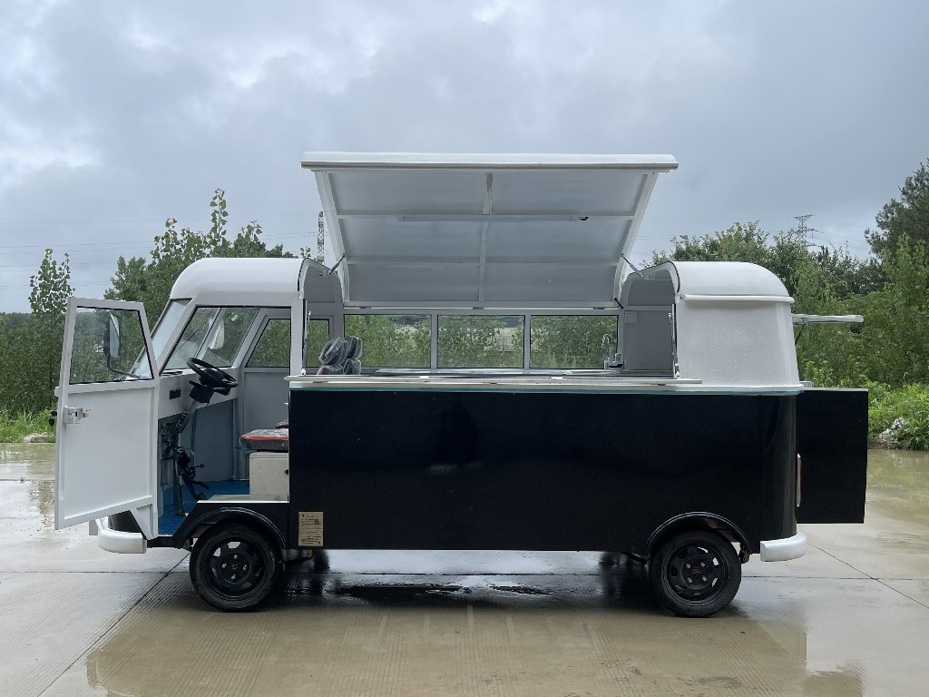 Camion de nourriture mobile pour bus VW pour la vente au détail & promotionnel 4
