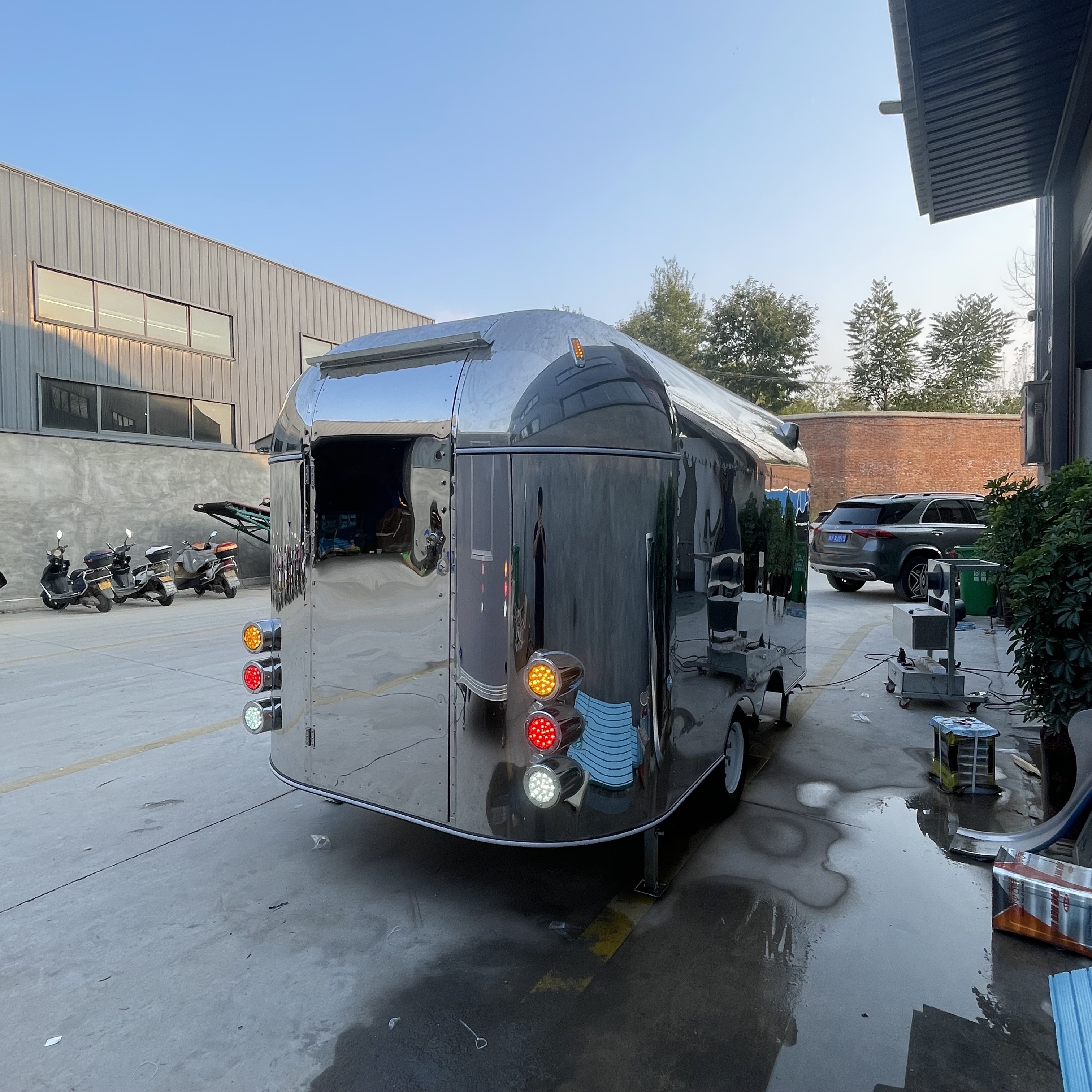Custom Airstream Trailer Food Truck From China for Food 5