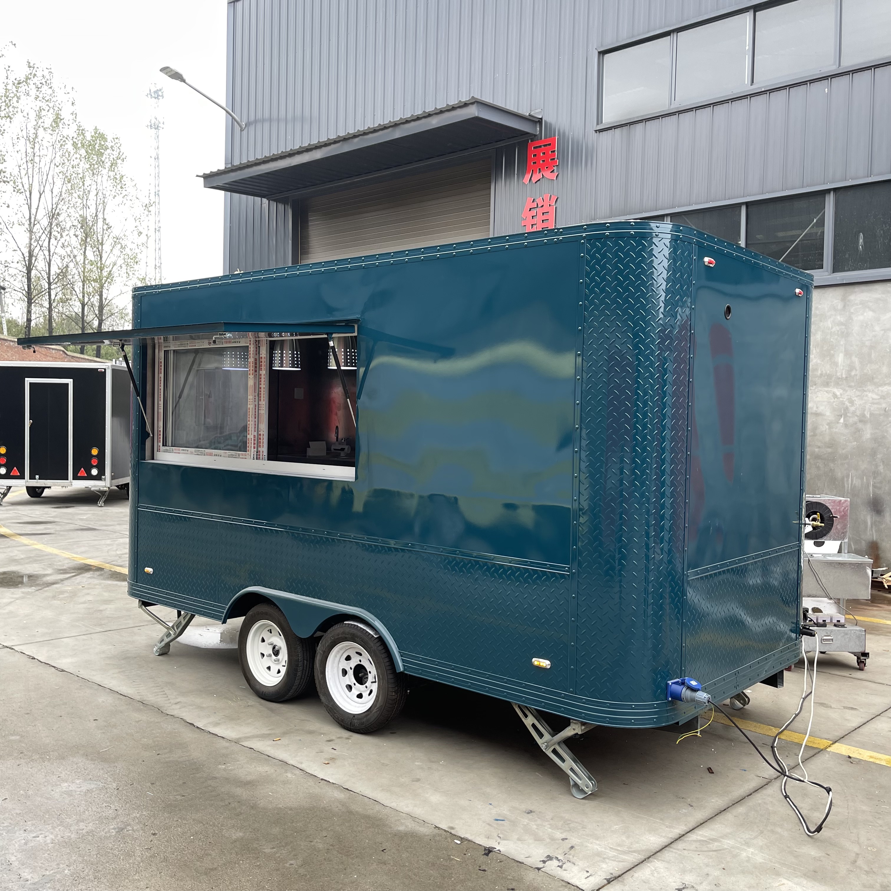 Oulead Trailer Custom Bbq Trailers Check Shipping Costs for Freeseries 3