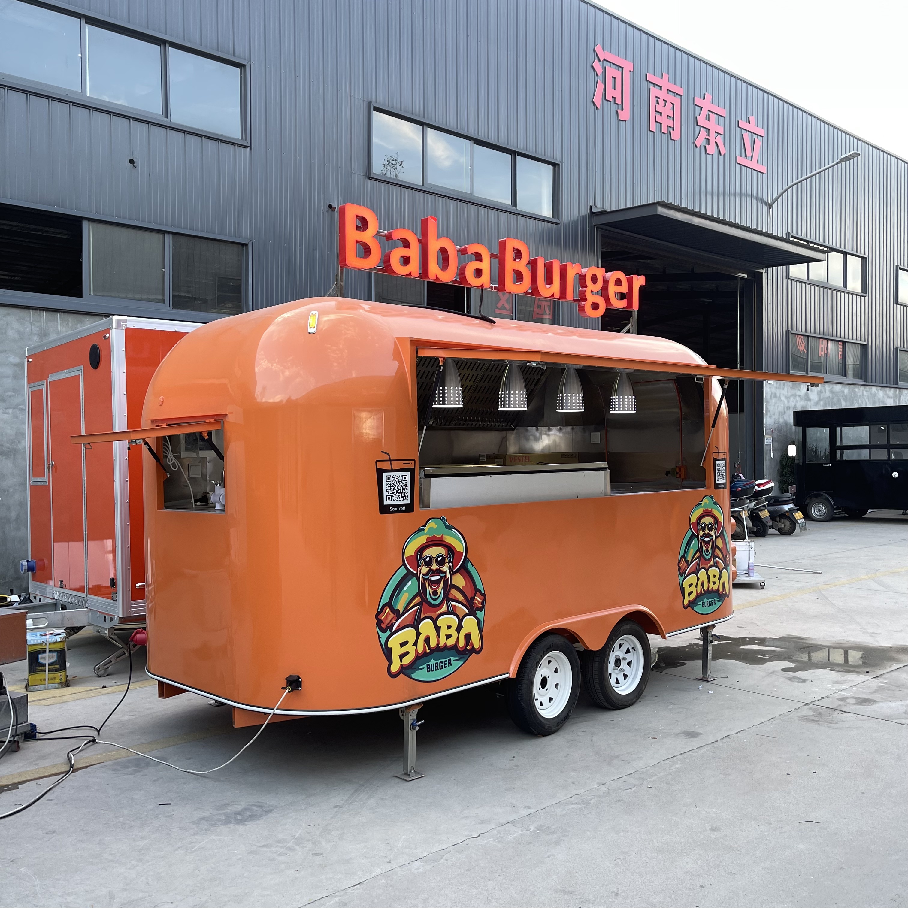 Durable Custom Catering Vans Directly Sale for Food 4