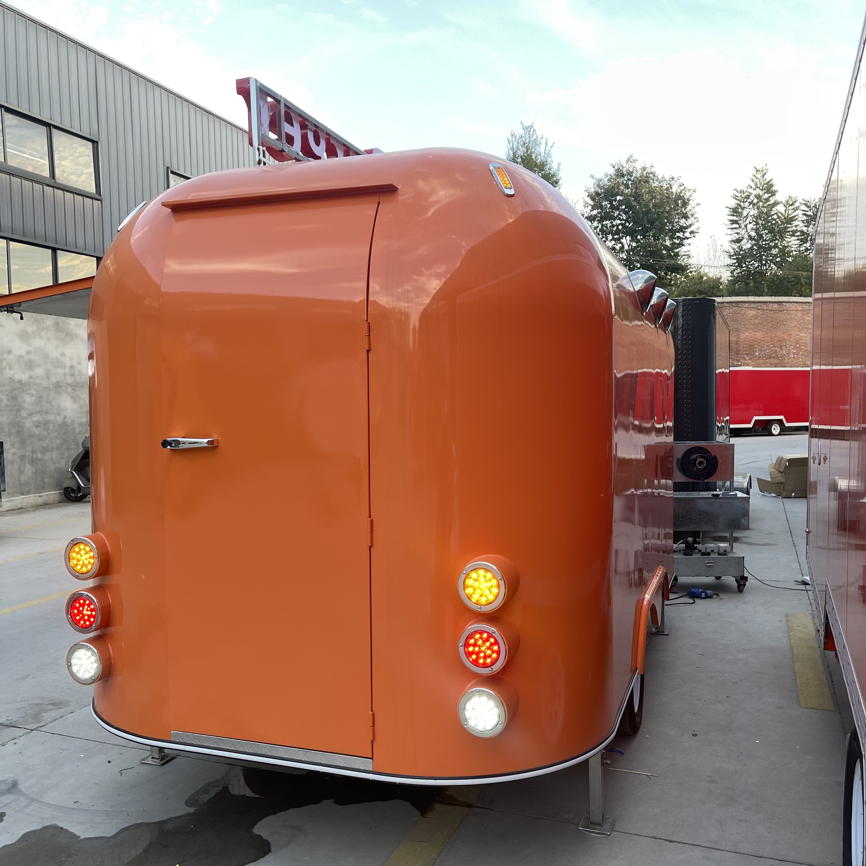 Durable Custom Catering Vans Directly Sale for Food 8