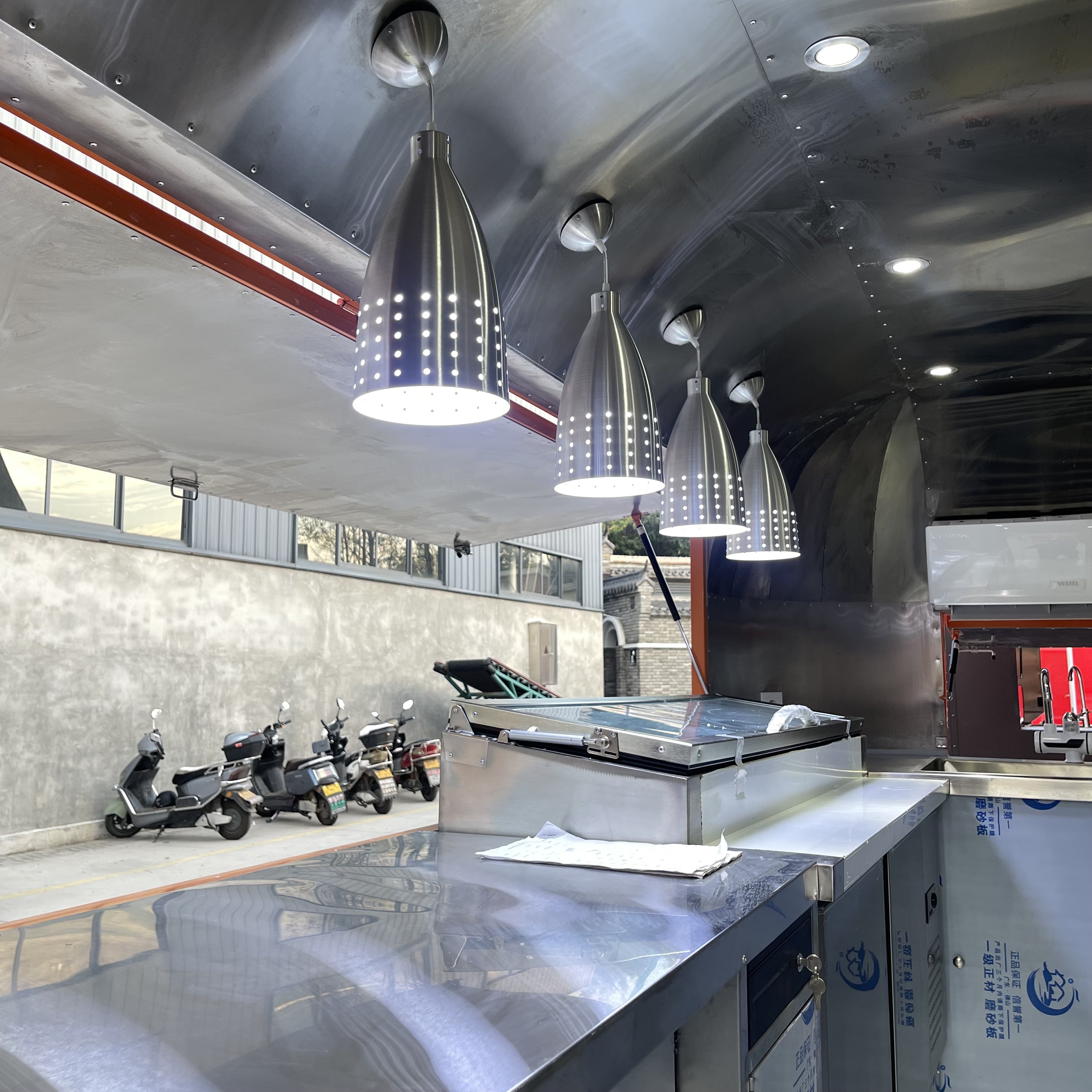 Durable Custom Catering Vans Directly Sale for Food 5