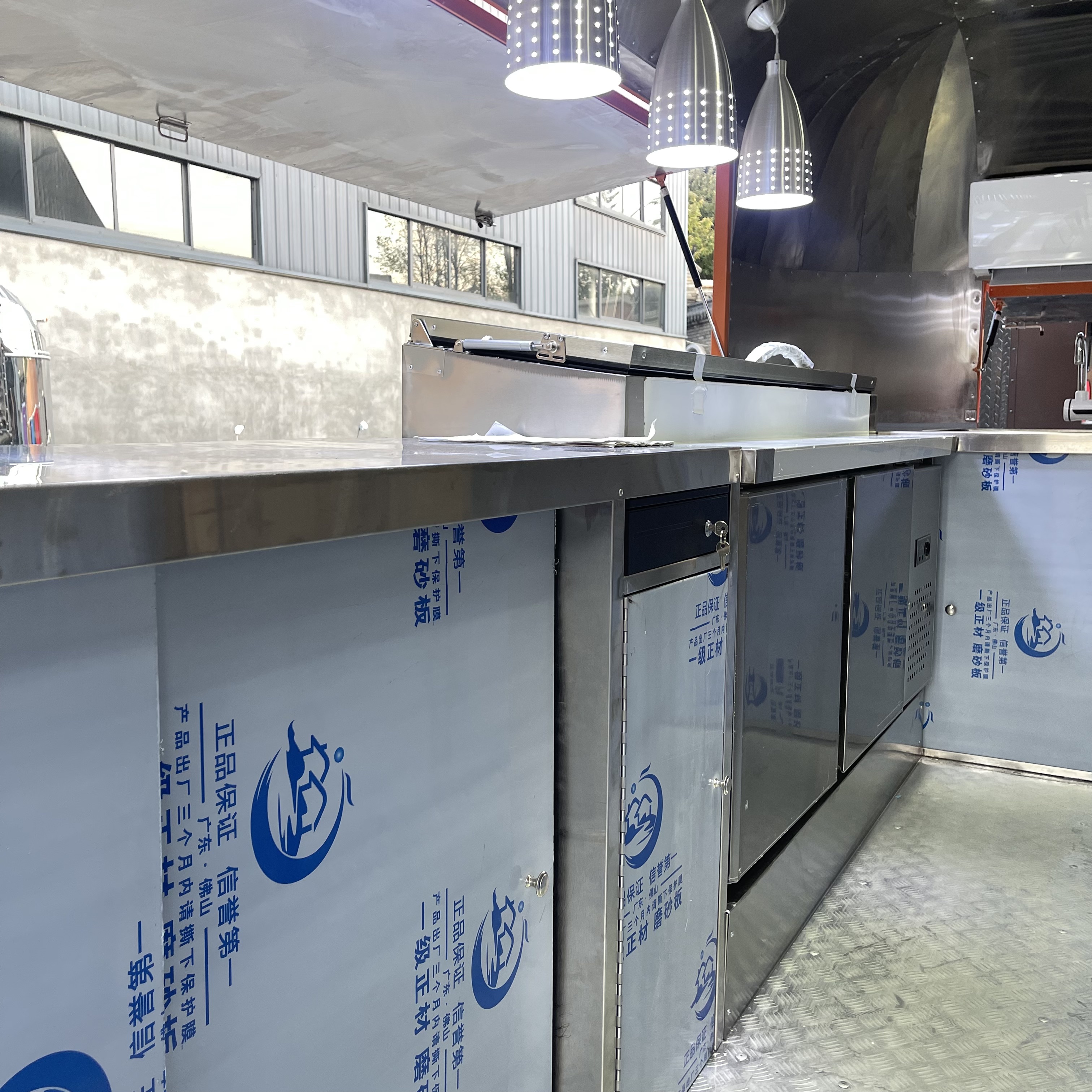 Durable Custom Catering Vans Directly Sale for Food 6