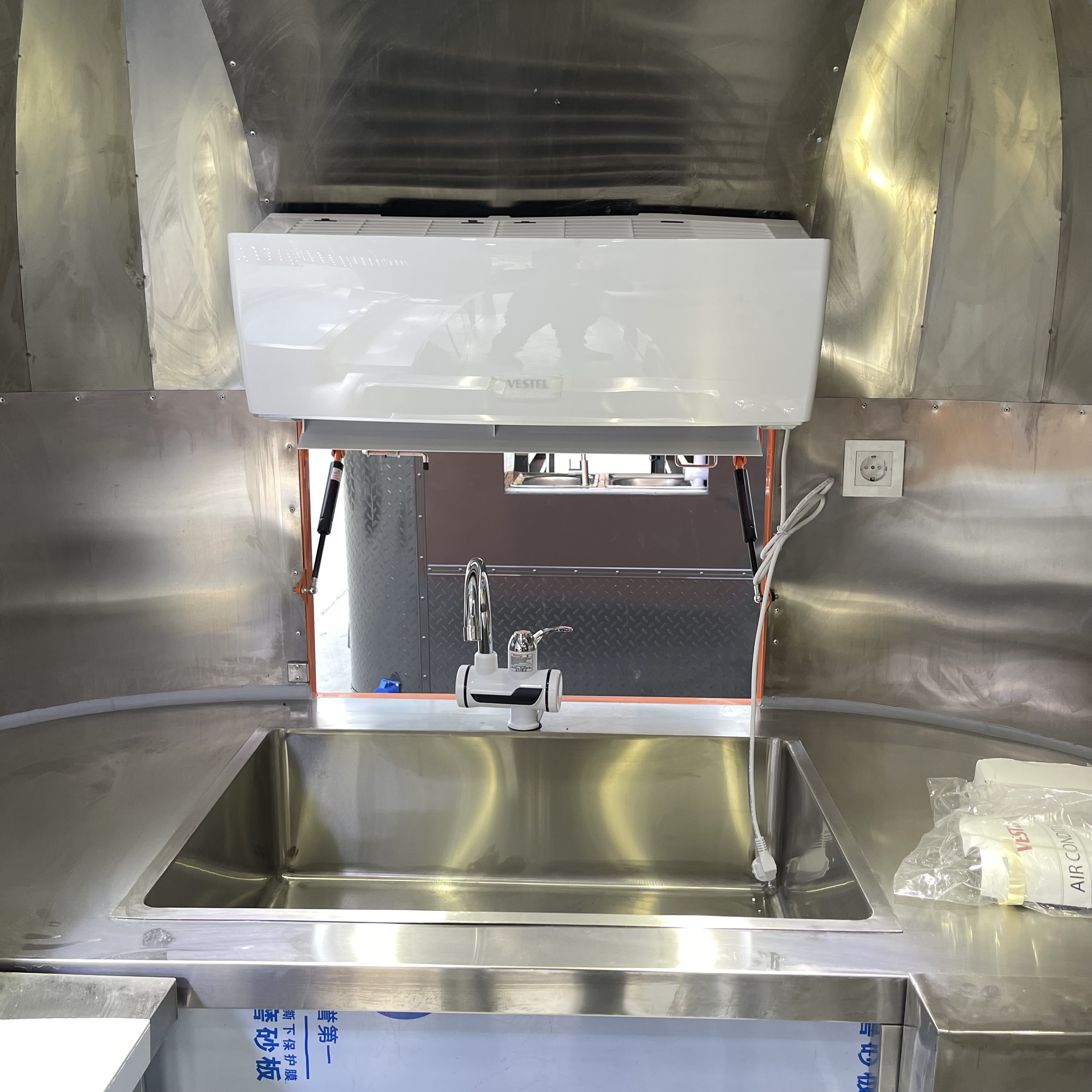 Durable Custom Catering Vans Directly Sale for Food 7