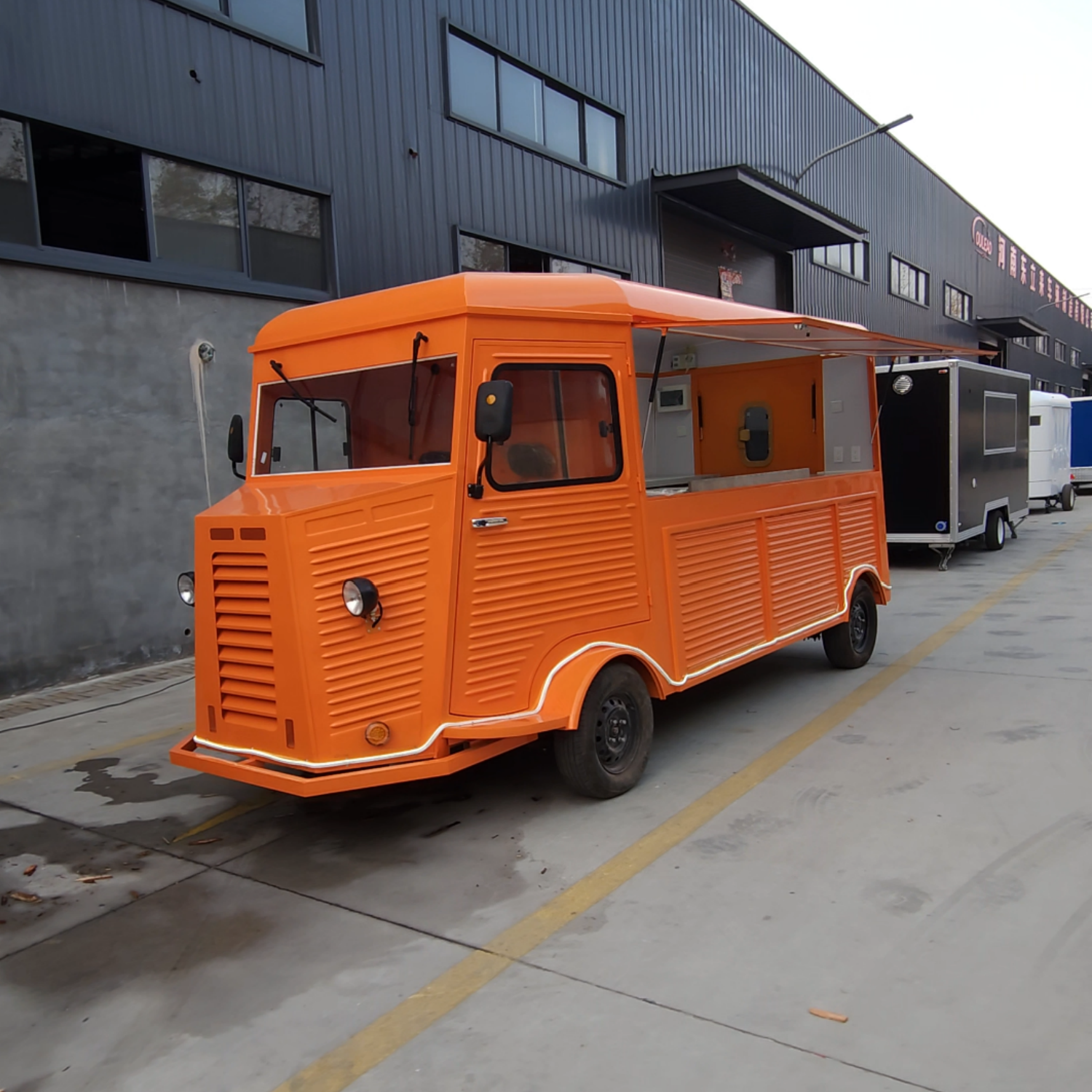 For Food Hot Dog Cart 25days by Oulead Trailer 3