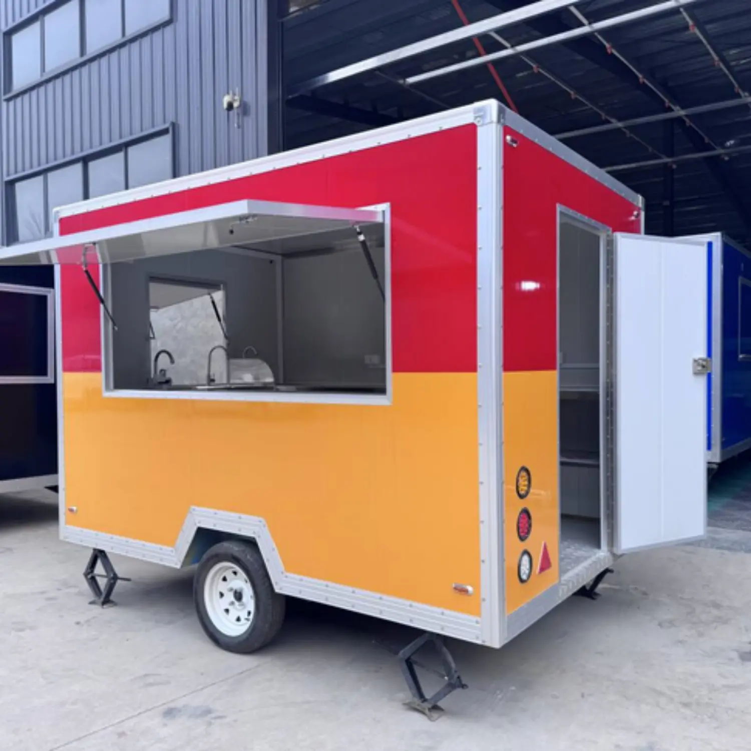 Long Lasting Pizza Food Trailer with Custom Services for Sell 5