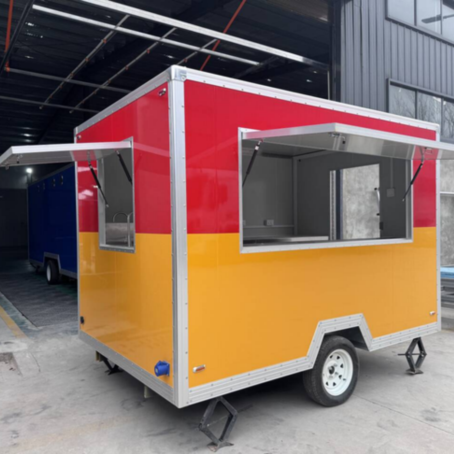 Long Lasting Pizza Food Trailer with Custom Services for Sell 3