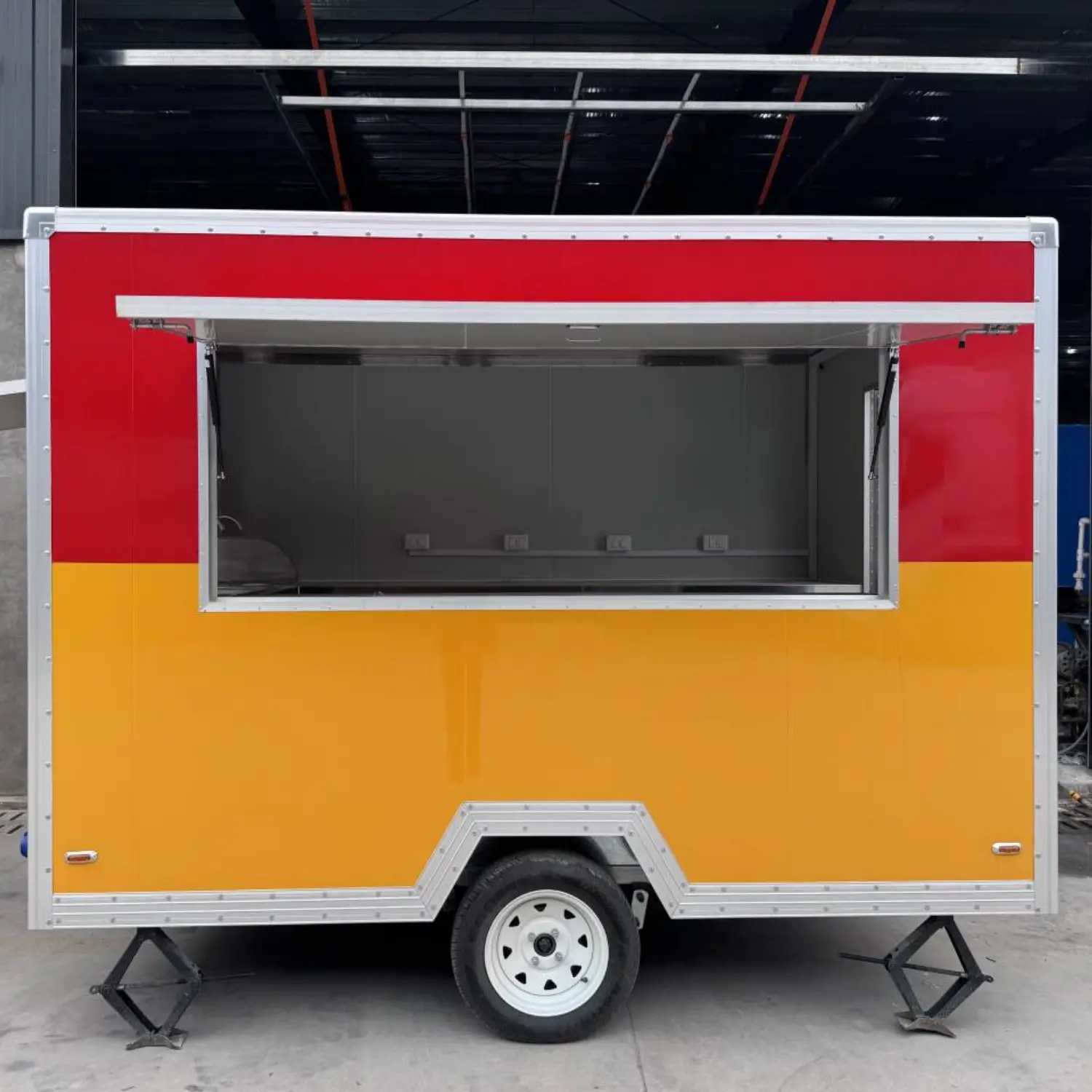 Long Lasting Pizza Food Trailer with Custom Services for Sell 2