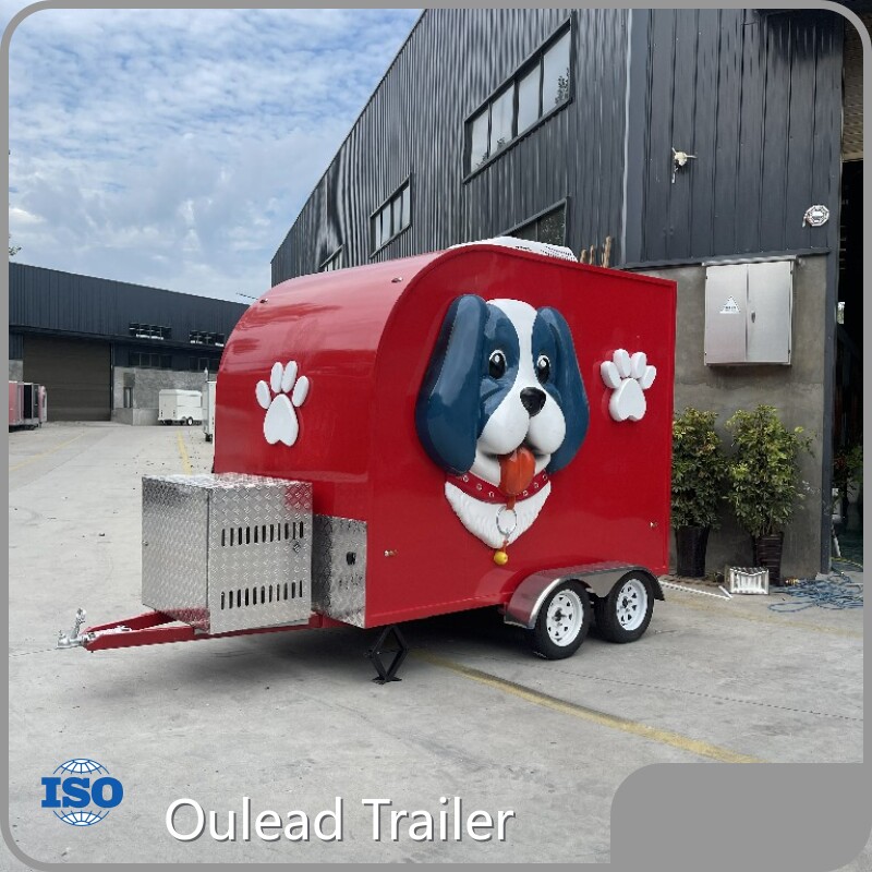 For Sell Airstream Food Trailer Product Quotation by Oulead Trailer 1