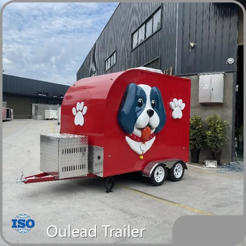 For Sell Airstream Food Trailer Product Quotation by Oulead Trailer 1