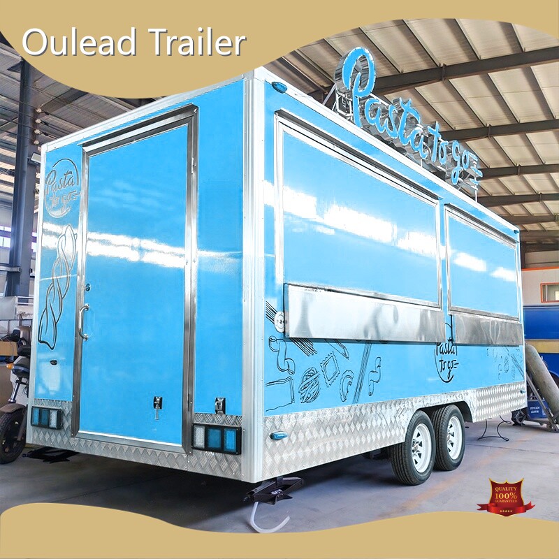 Oulead Trailer Food Truck Trailer for Sale Ship to All Over the World Food Truck Trailer for Salesupply 1