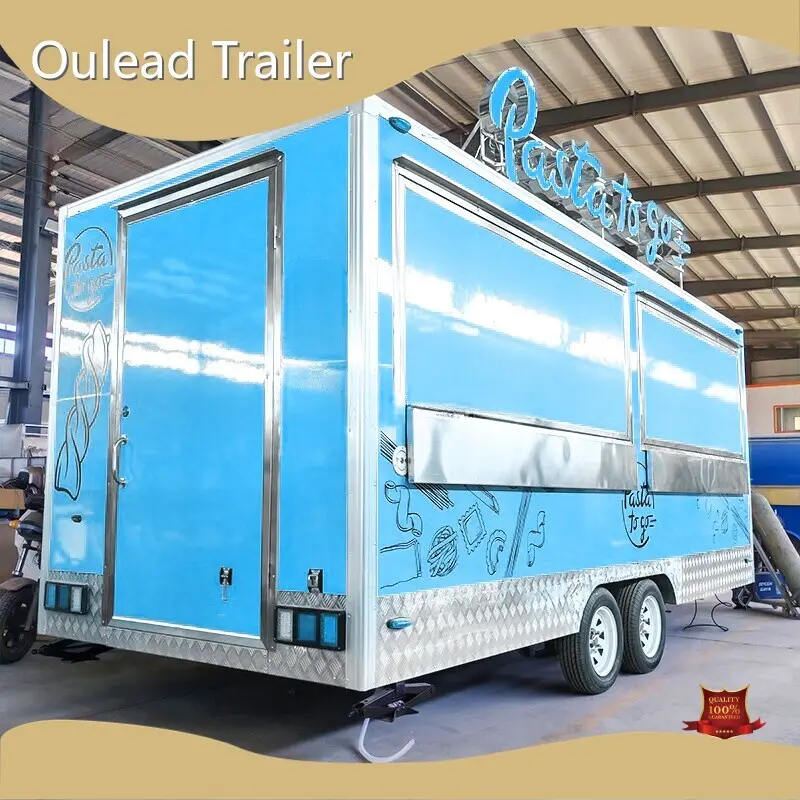 Oulead Trailer Food Truck Trailer for Sale Ship to All Over the World Food Truck Trailer for Salesupply 1