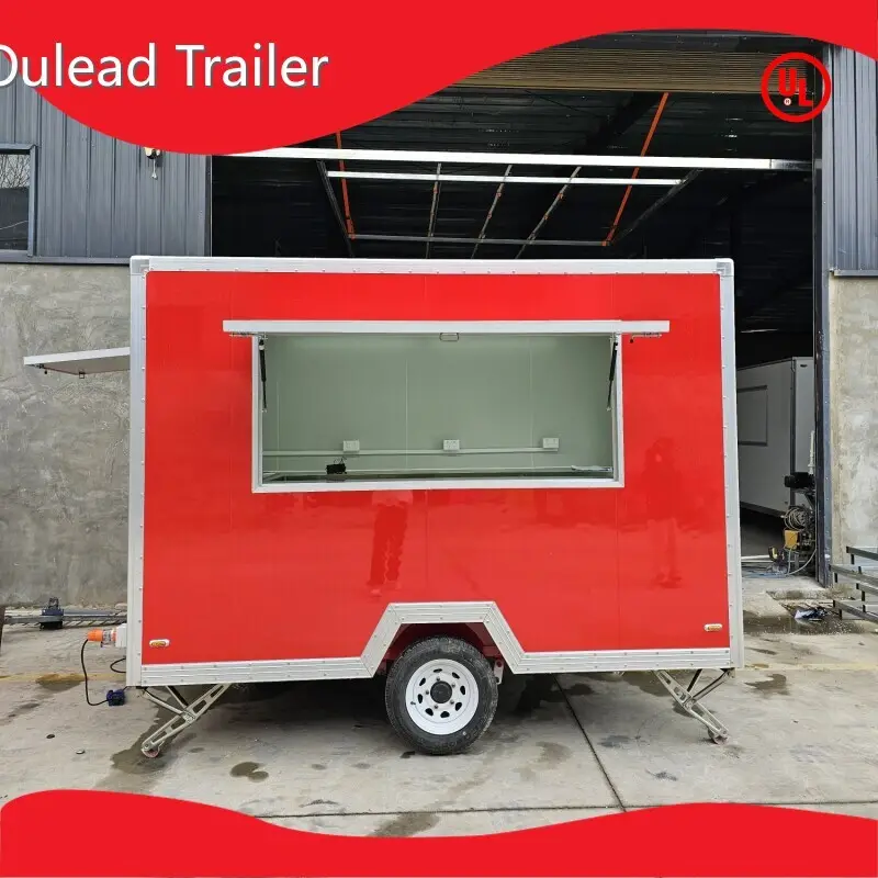 Retro Food Trailer Foodtrailer - for Sell - Oulead Trailer 1