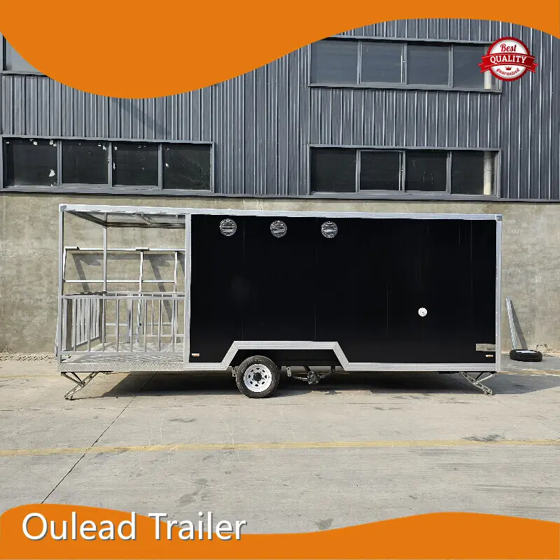 New Retro Food Truck Made in China for Sell 1