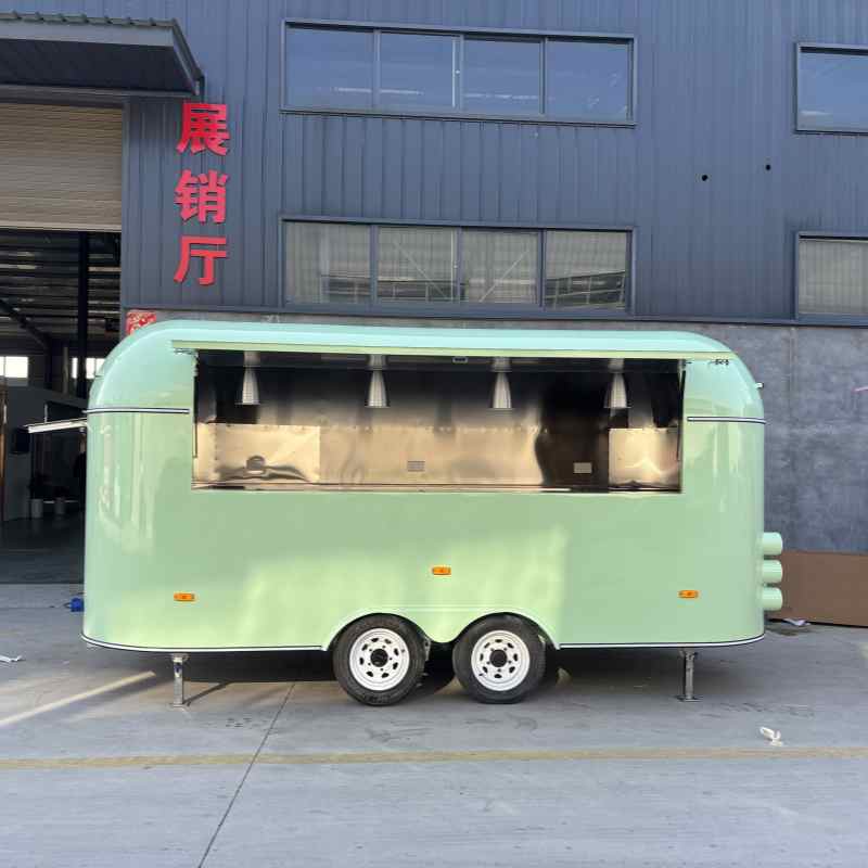 New Airstream Food Truck with Fully Equipped Kitchen Airstream Catering Trailer with Mobile Kitchen 3