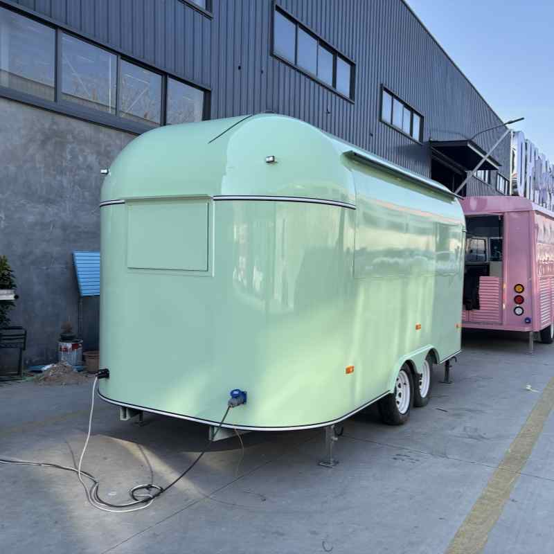 New Airstream Food Truck with Fully Equipped Kitchen Airstream Catering Trailer with Mobile Kitchen 4