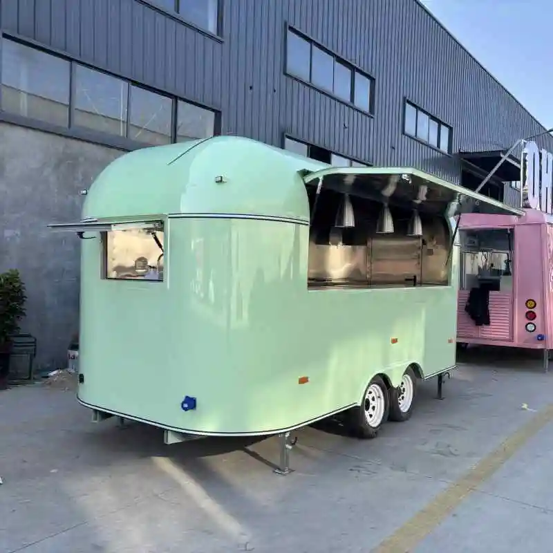 New Airstream Food Truck with Fully Equipped Kitchen Airstream Catering Trailer with Mobile Kitchen 1