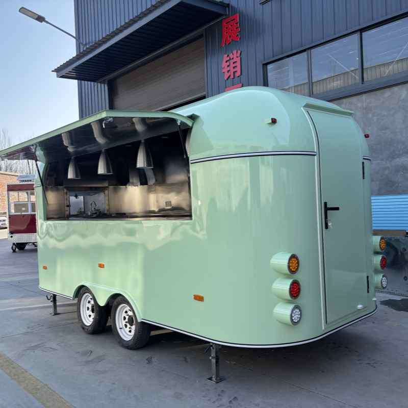 New Airstream Food Truck with Fully Equipped Kitchen Airstream Catering Trailer with Mobile Kitchen 7