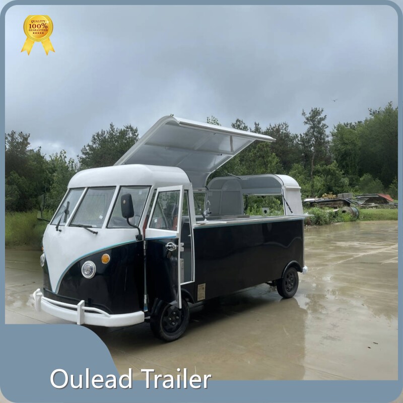 Vw T3 Food Truck Check Shipping Costs for Free - for Sell - Oulead Trailer 1