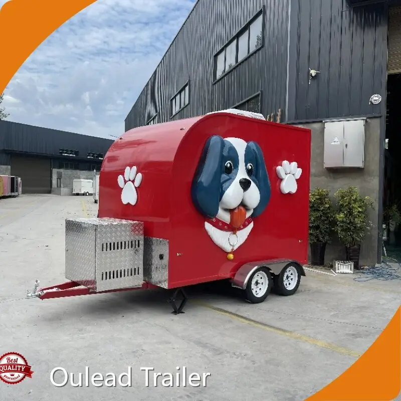 Food Trucks T/T；D/P；L/C；Visa；Mastercard Etc Pet Trailerdirectly Sale 1