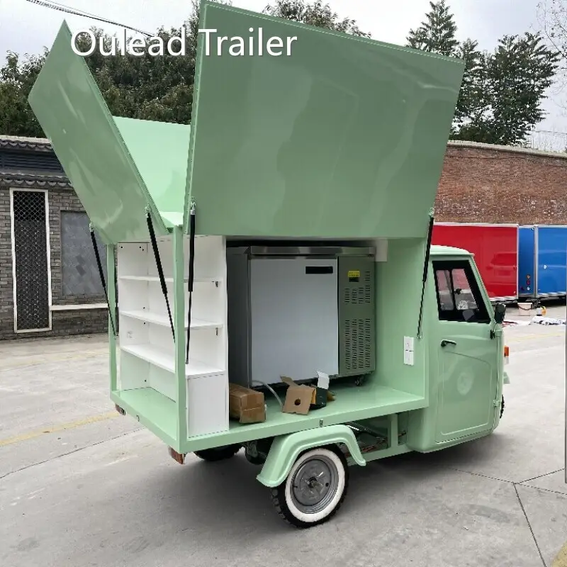 Horse Trailer Food Truck CHINA - for Sell - Oulead Trailer 1