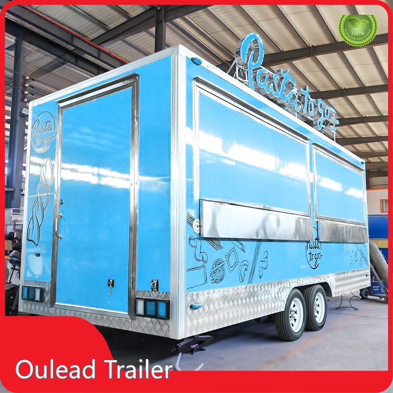 Oulead Trailer Custom Food Carts Check Shipping Costs for Free Custom Food Cartsmanufacturing 1