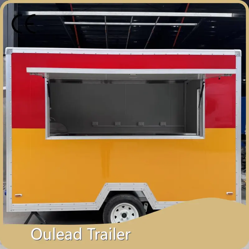 For Food Pizza Food Trailer 00-00 by Oulead Trailer 1