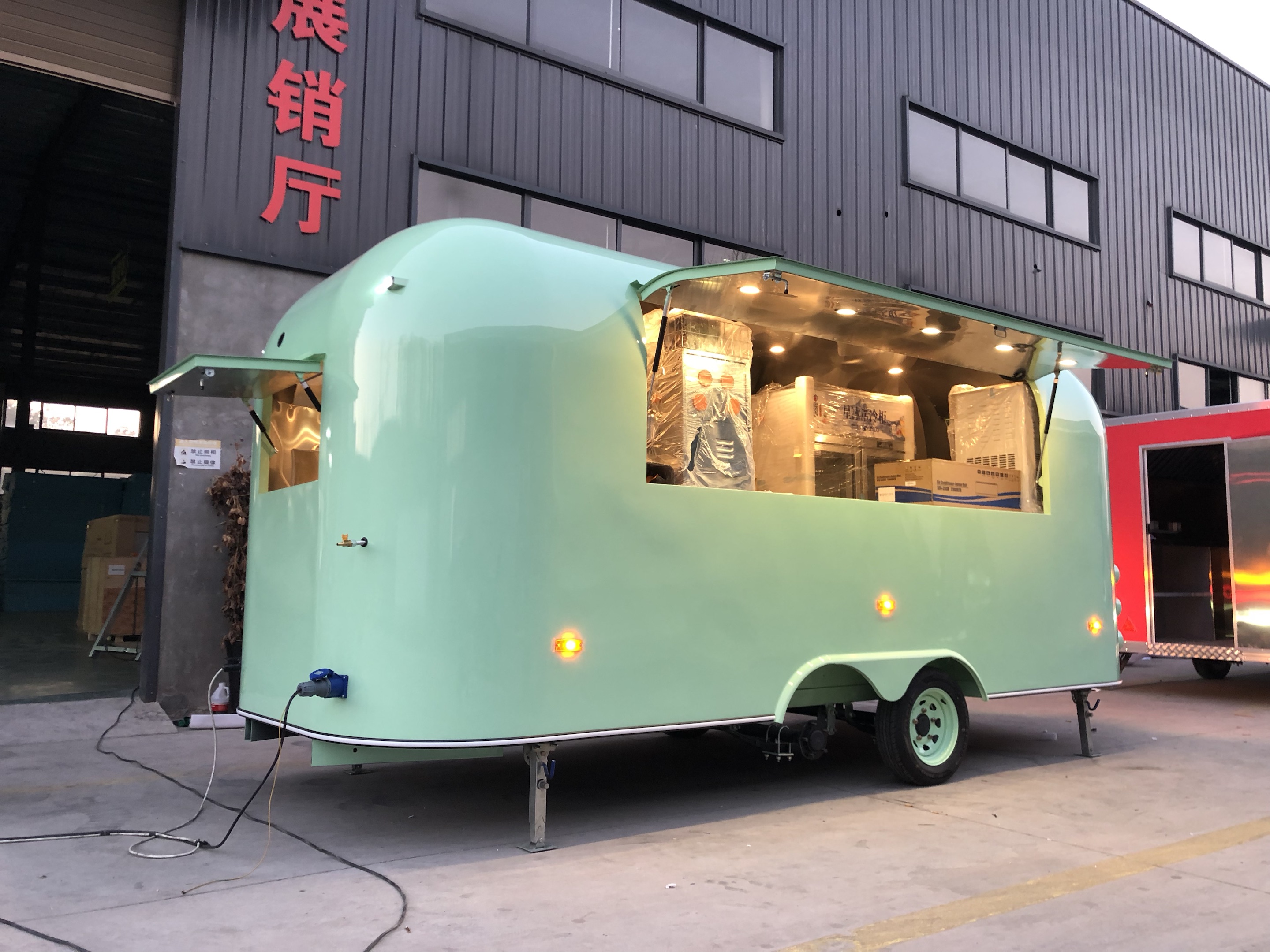 Custom Airstream Mobile Food Truck Fully Equipped Kitchen 2