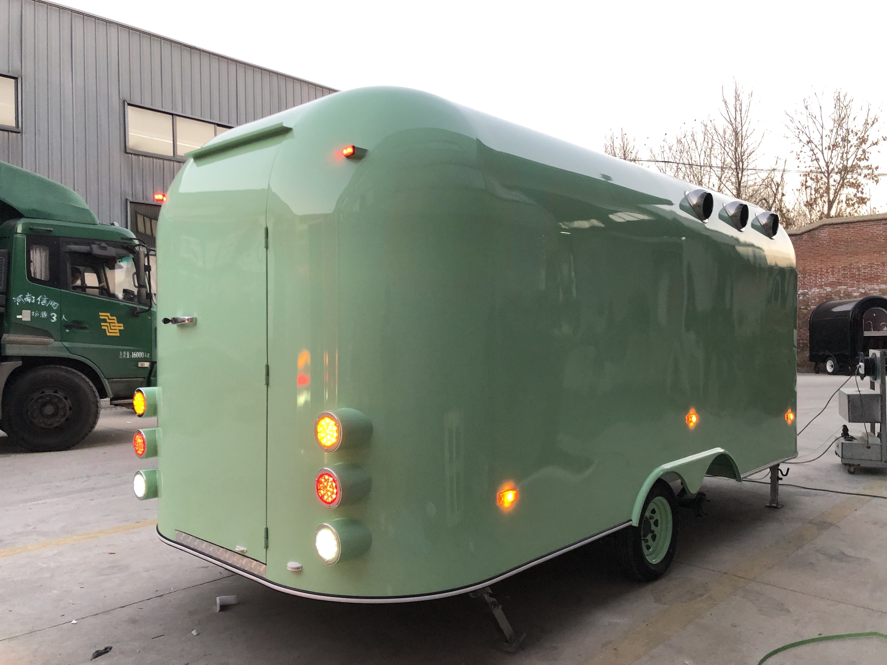 Custom Airstream Mobile Food Truck Fully Equipped Kitchen 7