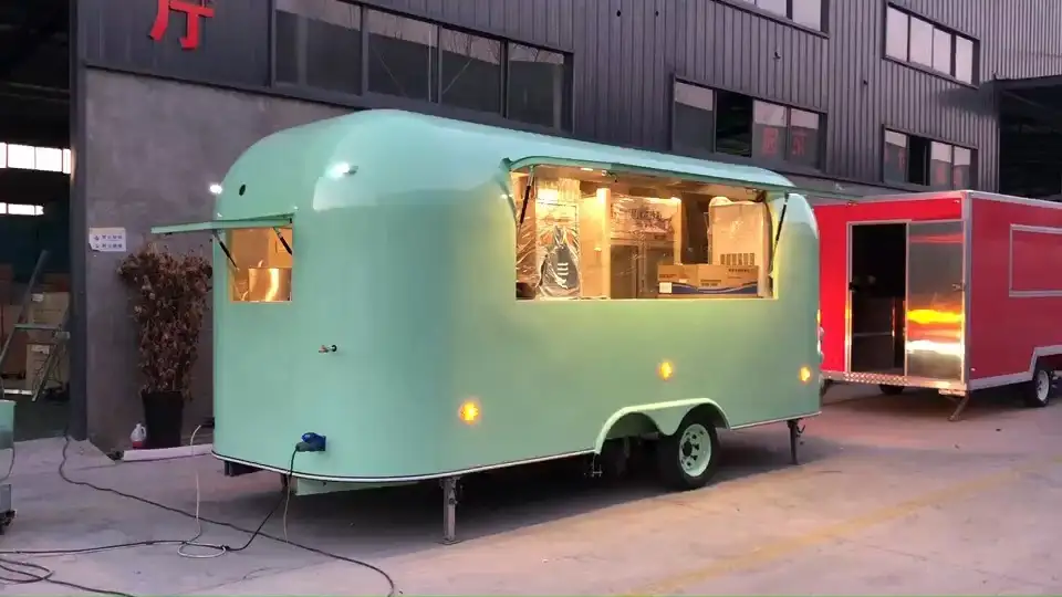 Custom Airstream Mobile Food Truck Fully Equipped Kitchen 1