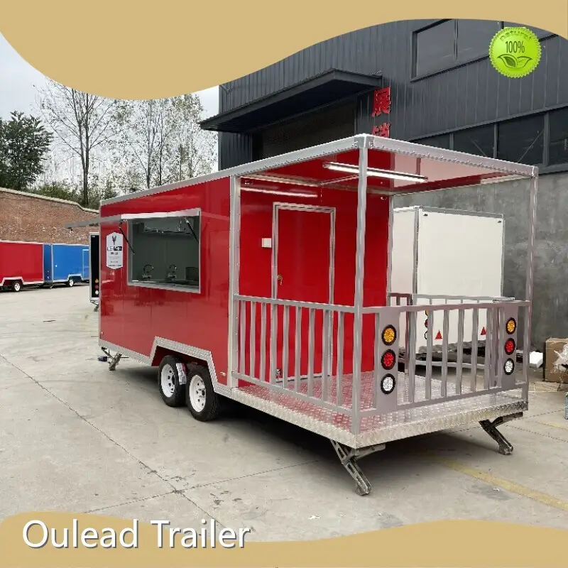 Mobile Retail Trailer Shipping by Sea Wholesale - Oulead Trailer 1