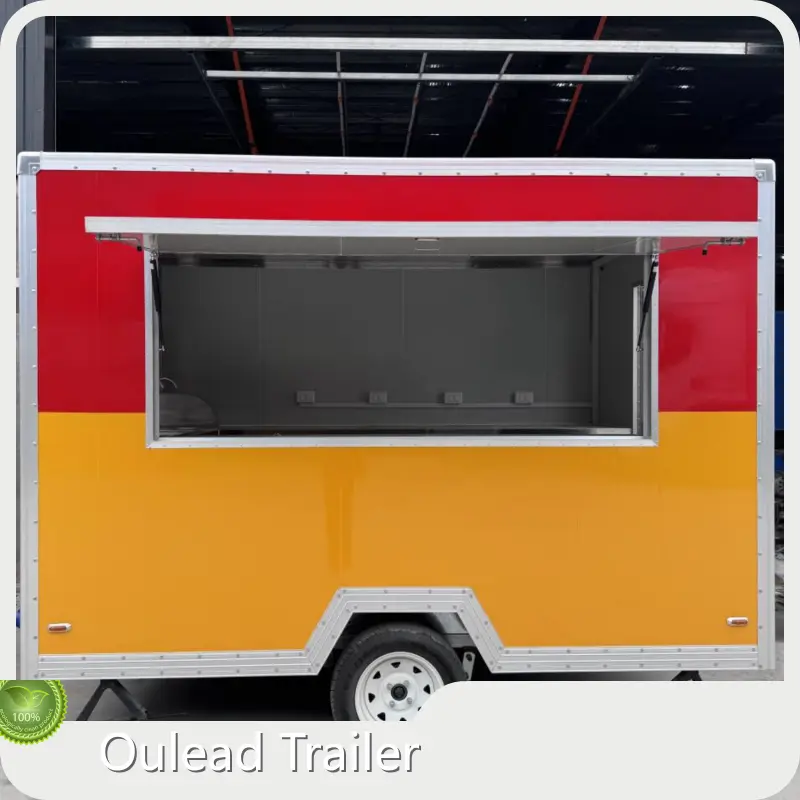 Oulead Trailer Ice Cream Truck 25days Ice Cream Trucksupplier 1