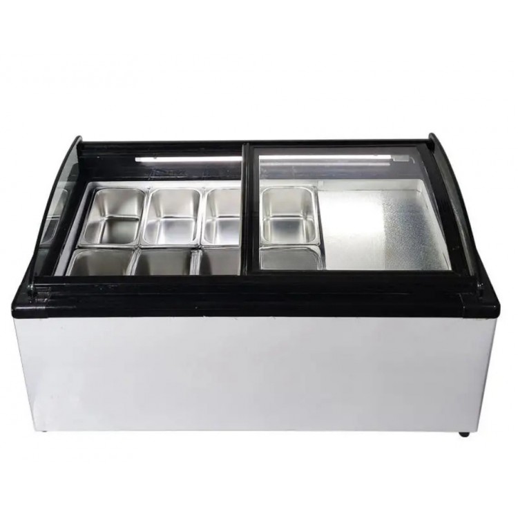 ثلاجة عرض الآيس كريم 205W 1