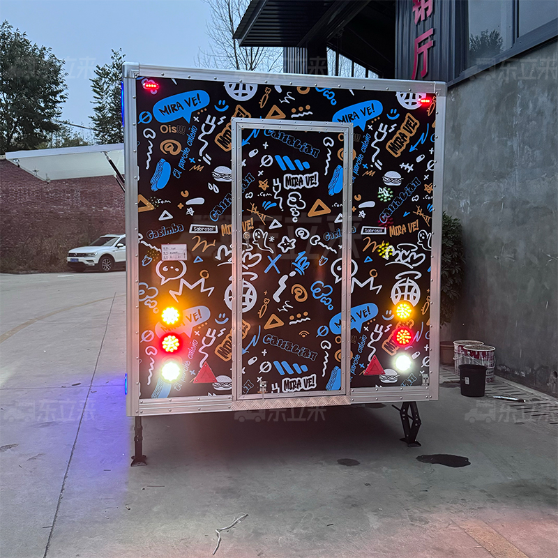 Tamis de remorques mobiles personnalisés avec cuisine complète - Tacos Tacos à vendre en Californie 8