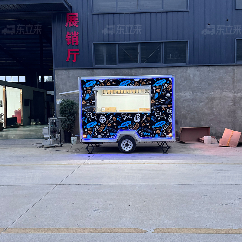 Tamis de remorques mobiles personnalisés avec cuisine complète - Tacos Tacos à vendre en Californie 2
