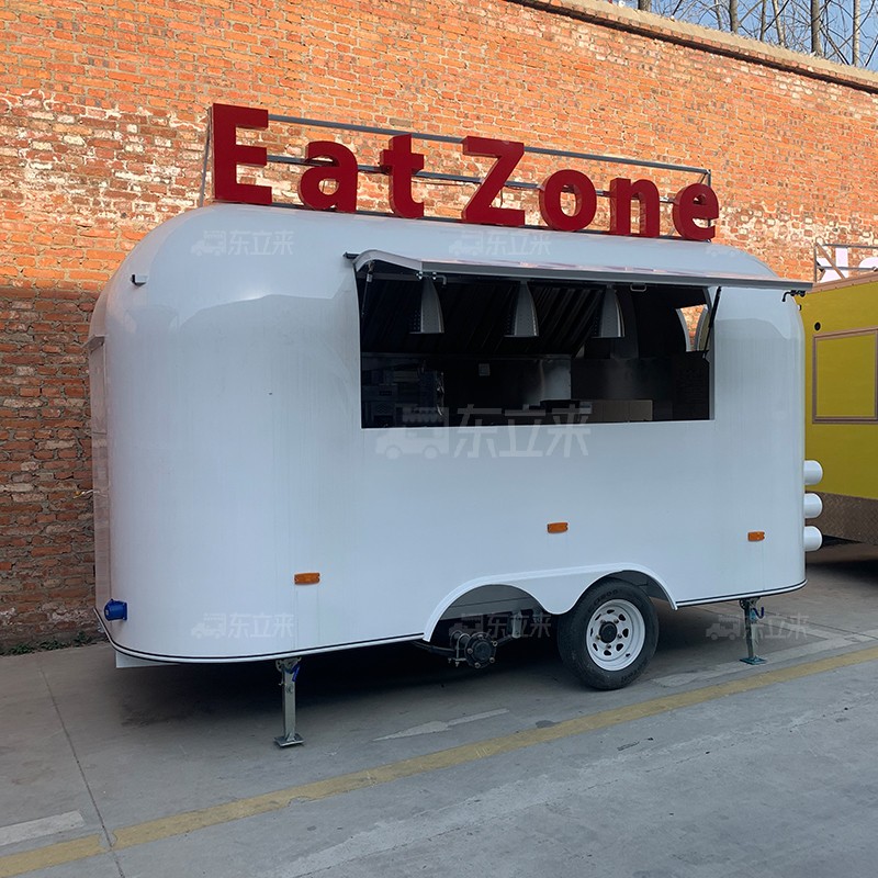 Brand-new white Qingfeng food truck from the factory 5