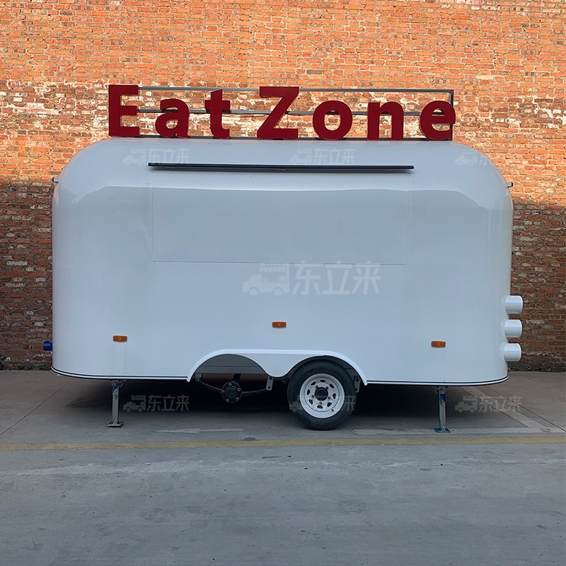 Brand-new white Qingfeng food truck from the factory 4