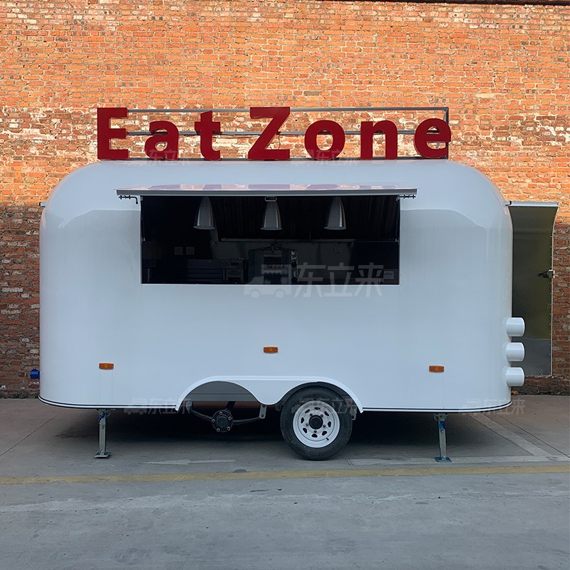 Brand-new white Qingfeng food truck from the factory 2
