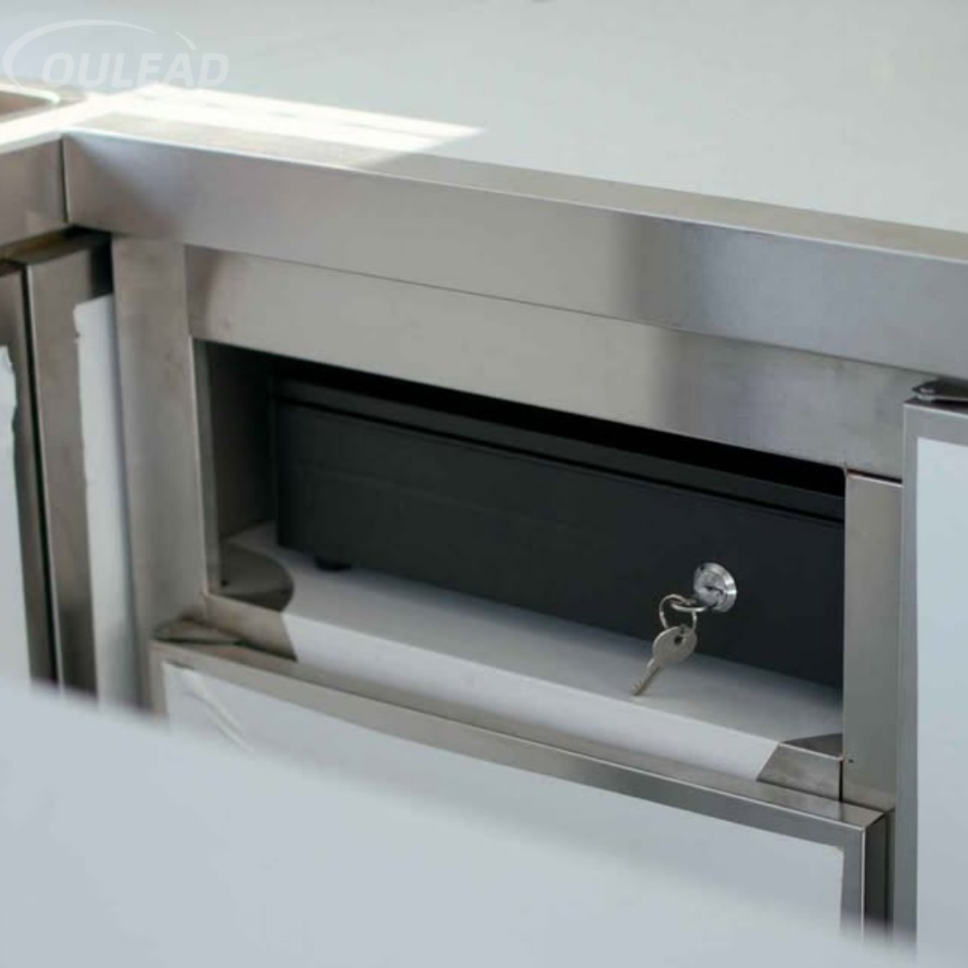 Mini Food Trailer for Sale with Serving Window and Sink 10