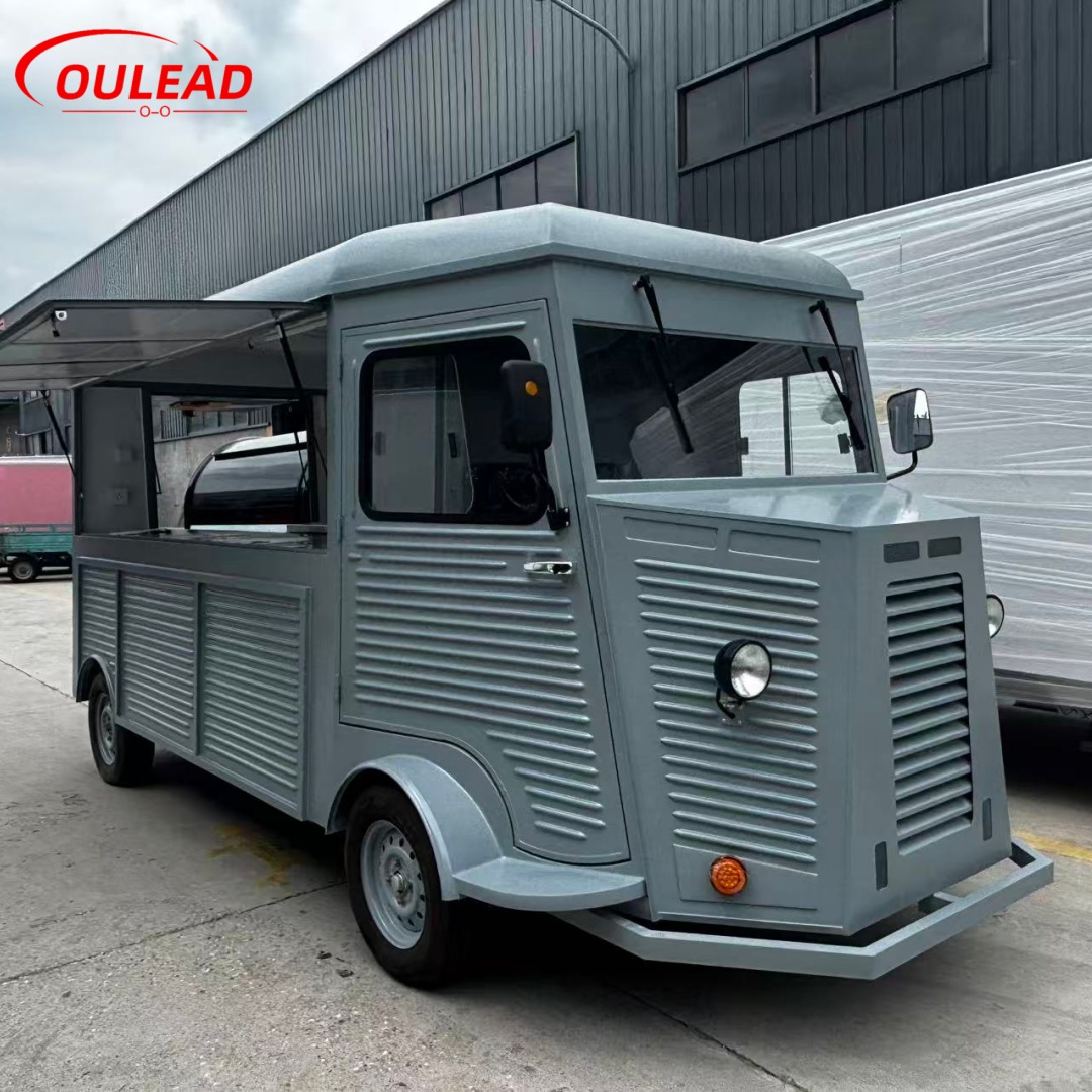 Vintage Food Truck for Sale with Mobile Kitchen and Serving Window 1