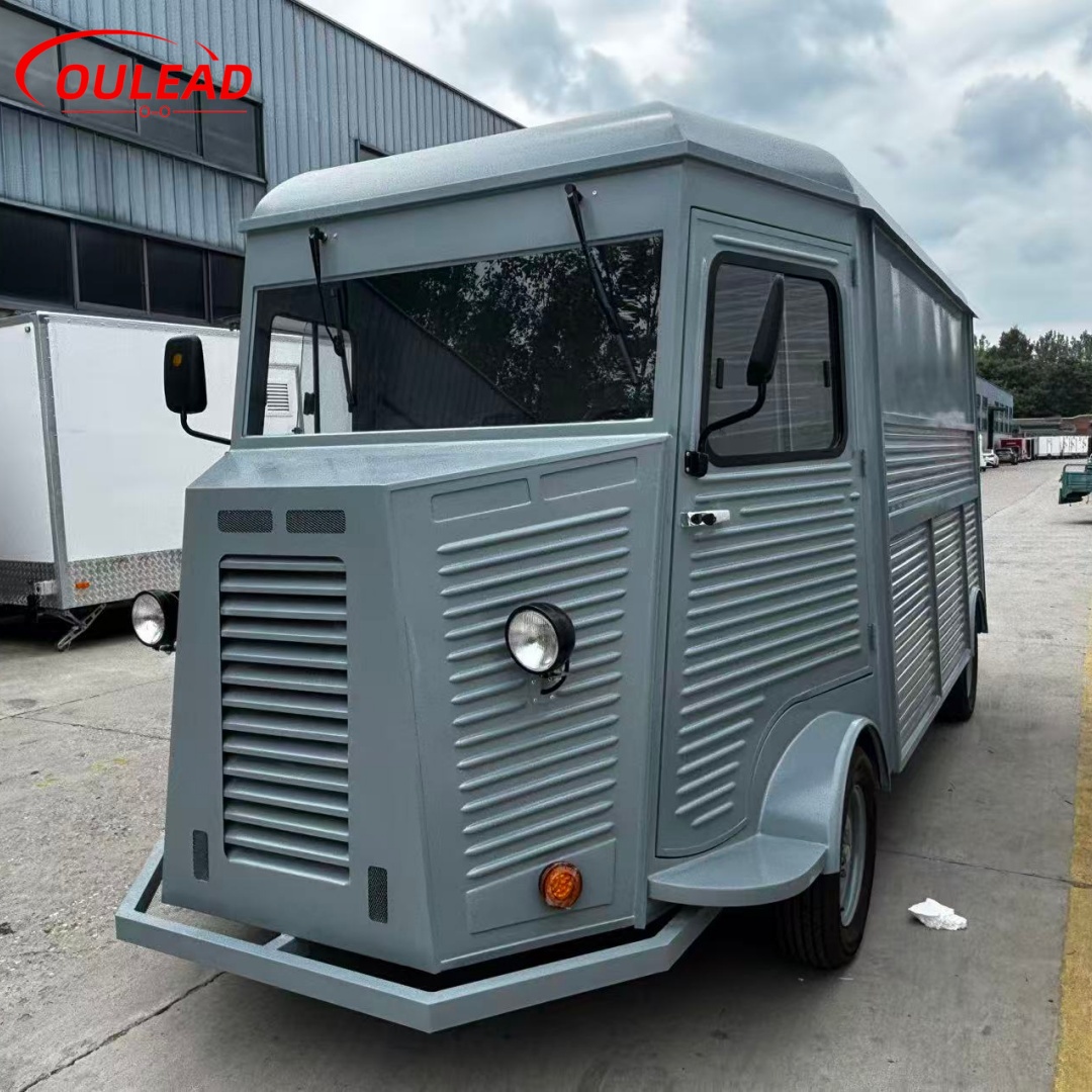 Vintage Food Truck for Sale with Mobile Kitchen and Serving Window 8