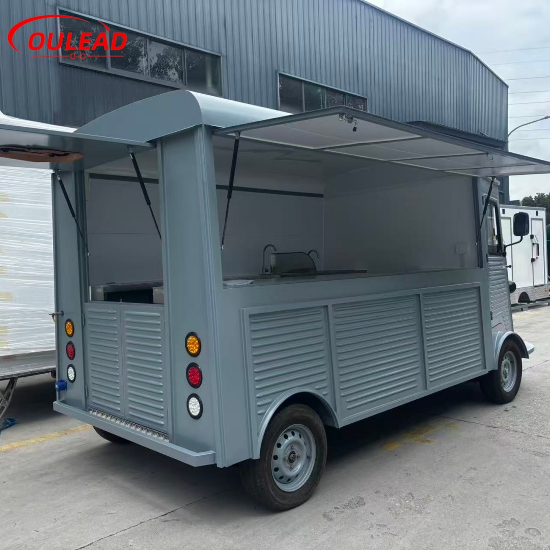 Vintage Food Truck for Sale with Mobile Kitchen and Serving Window 7