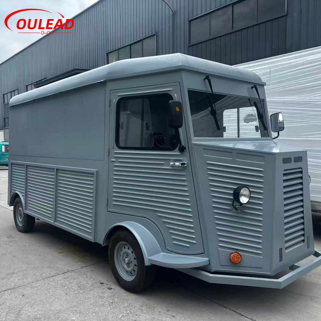 Vintage Food Truck for Sale with Mobile Kitchen and Serving Window 2