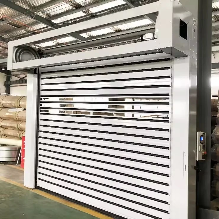 Porte rapide en aluminium 1