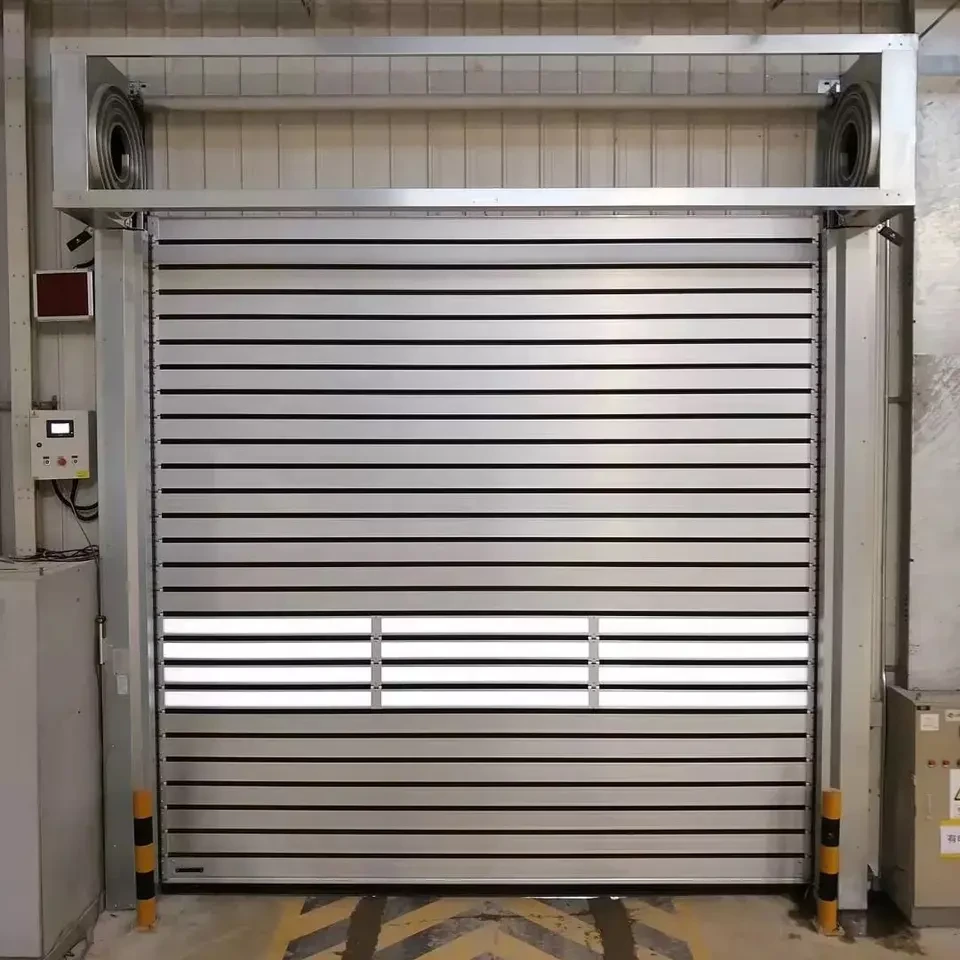 Porte rapide en aluminium-2 1